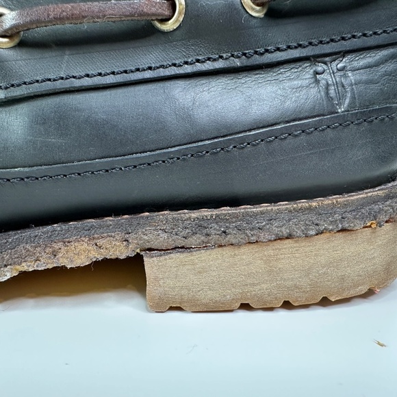 Frye Black Leather Lace Up Boots Men's Size 8 1/2 D - Picture 11 of 16